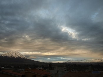 View over the Misti Volcano - Arequipa