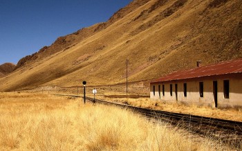 The Andes - Rail tracks