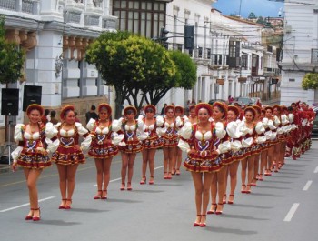 Folkloric Parade - Sucre, Bolivia