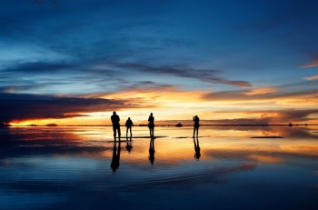 Uyuni Salt Flats - Sunset